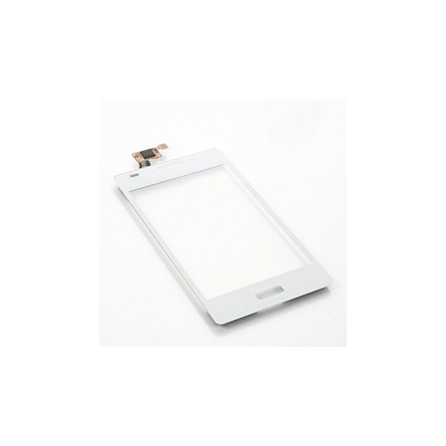 Vetro Touch Screen per LG E610 Optimus L5 Bianco
