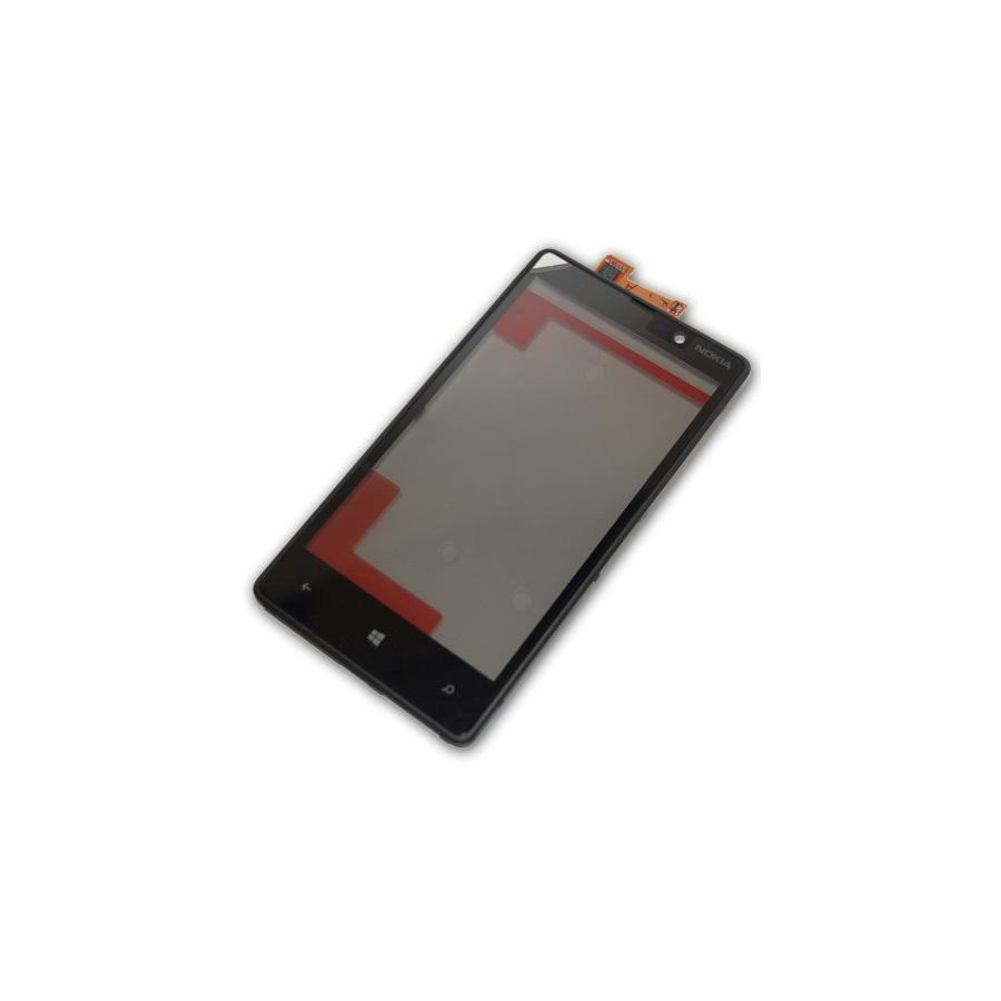 Touch Screen con Frame Nokia lumia 820