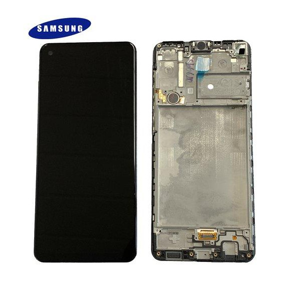 LCD Samsung A217F Galaxy A21s GH82-23089A GH82-22988A Nero