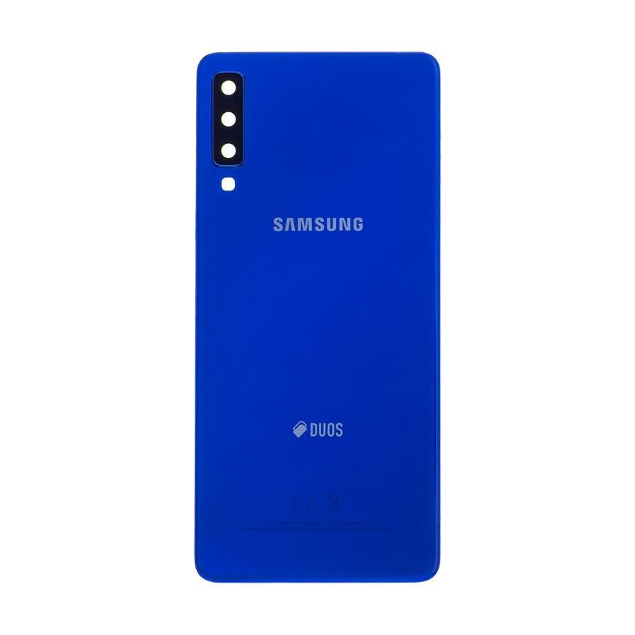 Cover Posteriore Samsung Galaxy A7 2018 SM-A750F Duos Blu