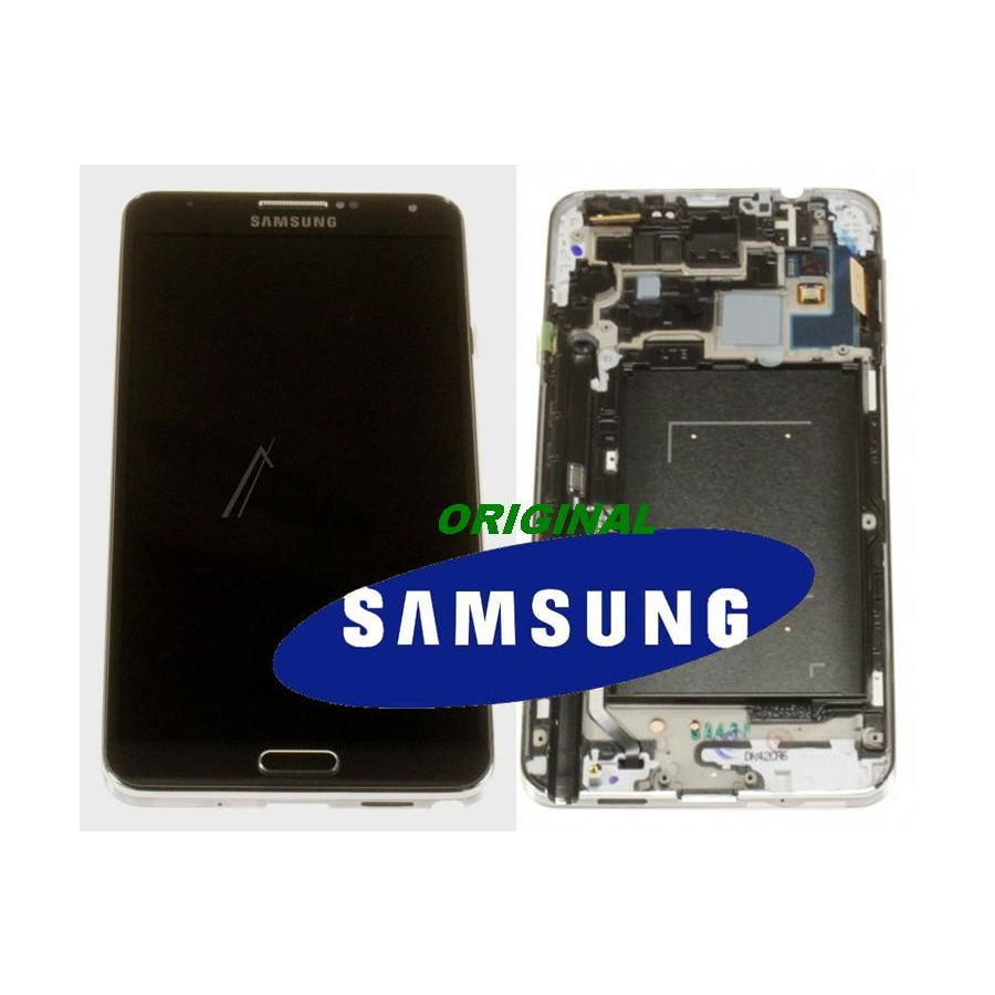 LCD + TOUCH ORIGINALE PER GALAXY NOTE3 N9005 NERO GH9715209A