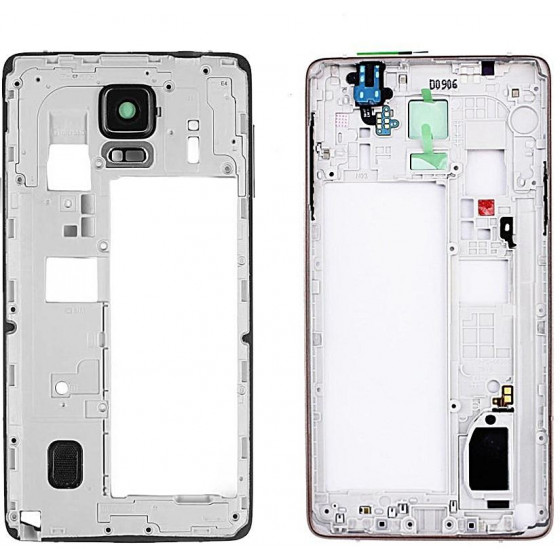 Frame Medio per Samsung Note 4 N910F Bianco