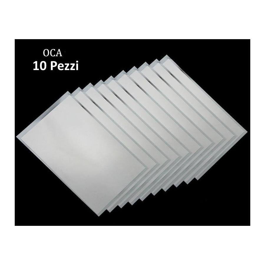 Pellicola biadesiva OCA per Samsung S4 - 10 Pezzi