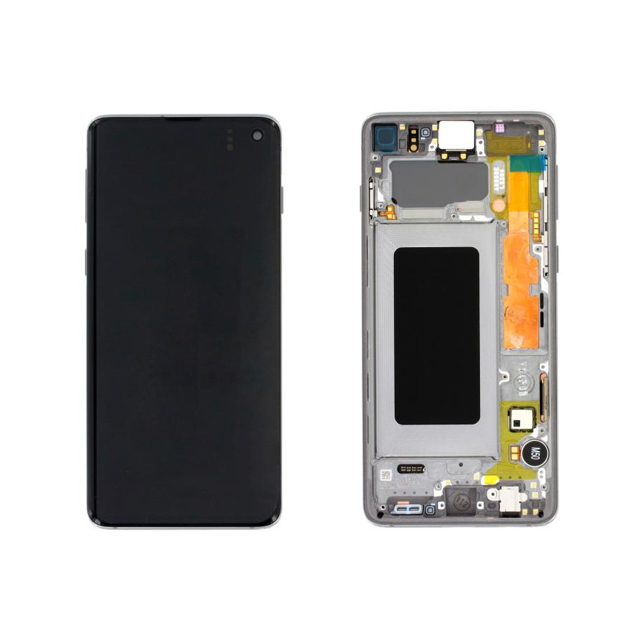 LCD display Touch Samsung G973 Galaxy S10 GH82-18850G Silver