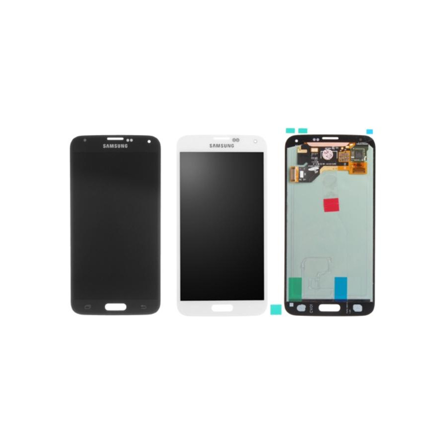 LCD+TOUCH ORIGINALE PER SAMSUNG GALAXY S5 NERO GH97-15959B