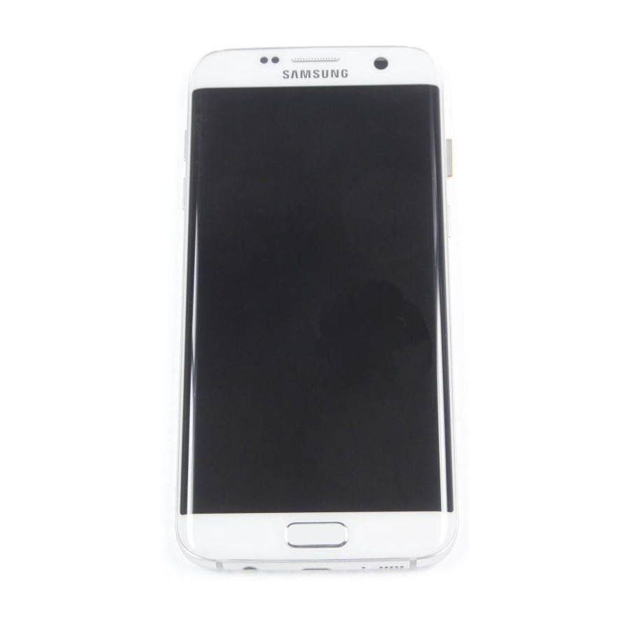 LCD + TOUCH PER GALAXY S7 EDGE ORIGINALE BIANCO GH97-18533D