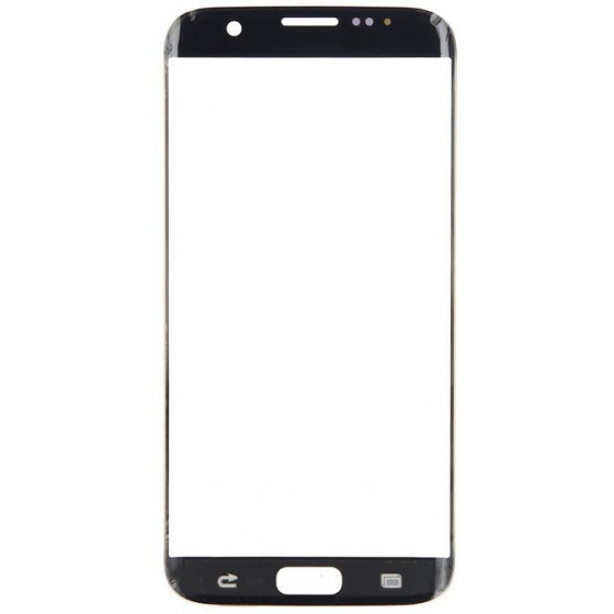 Vetro Touch per Samsung S7 Edge Senza Logo Nero