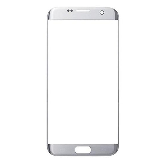 Vetro Touch per Samsung S7 Edge Senza Logo Silver