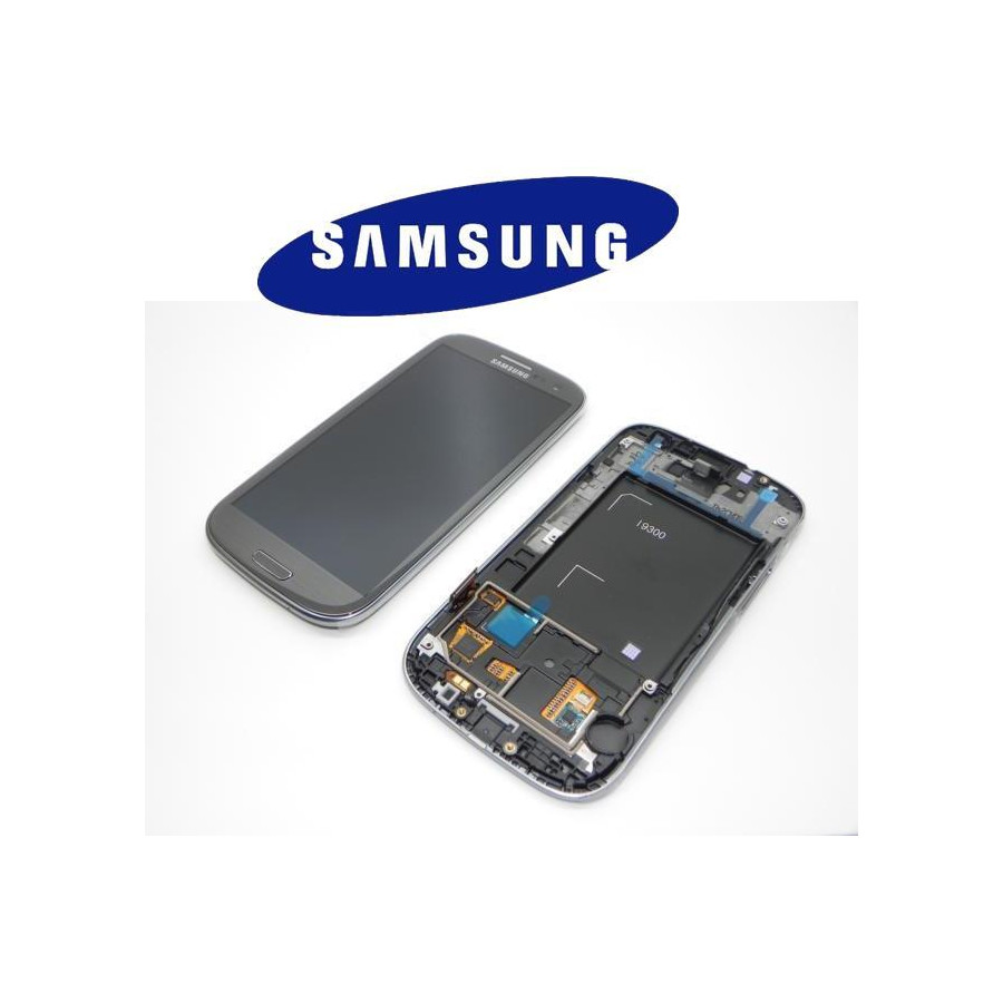 LCD + TOUCH SCREEN ORIGINALE SVC/RW PER I9300 GRIGIO 13630F