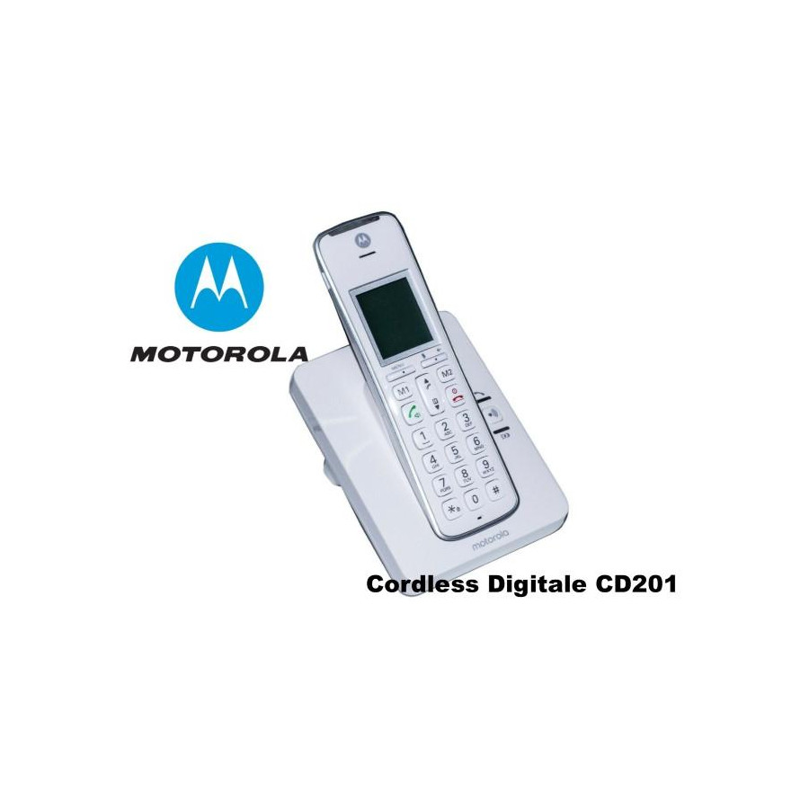 Telefono Cordless Digitale Motorola CD201
