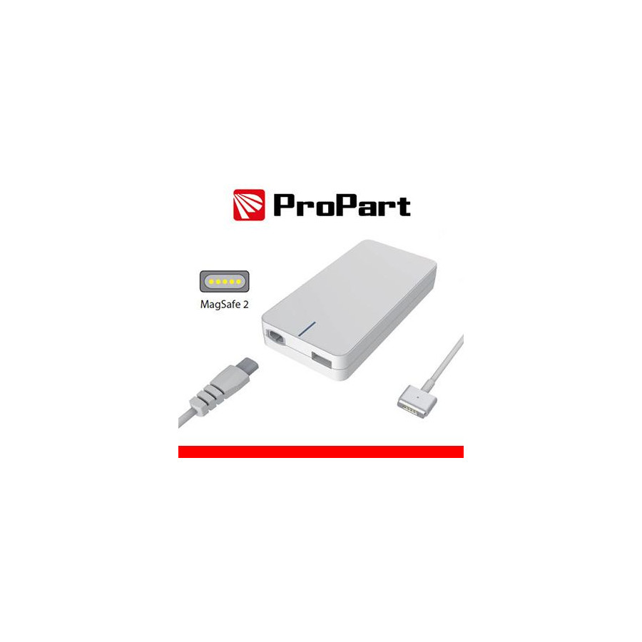 Alimentatore MacBook MagSafe2 65W + USB fast