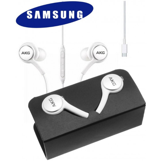 Auricolari Samsung GH59-15107A AKG Tipo-C Bianchi in Bulk