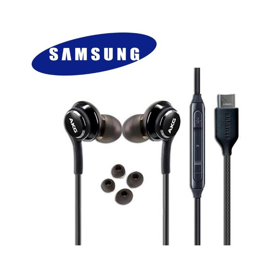 Auricolari Samsung EO-IC100BBE AKG Tipo-C Neri in Bulk