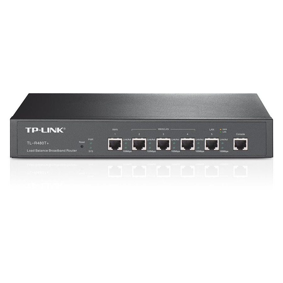 Load balance router fino a 4 WAN TP-Link TL-R480T+