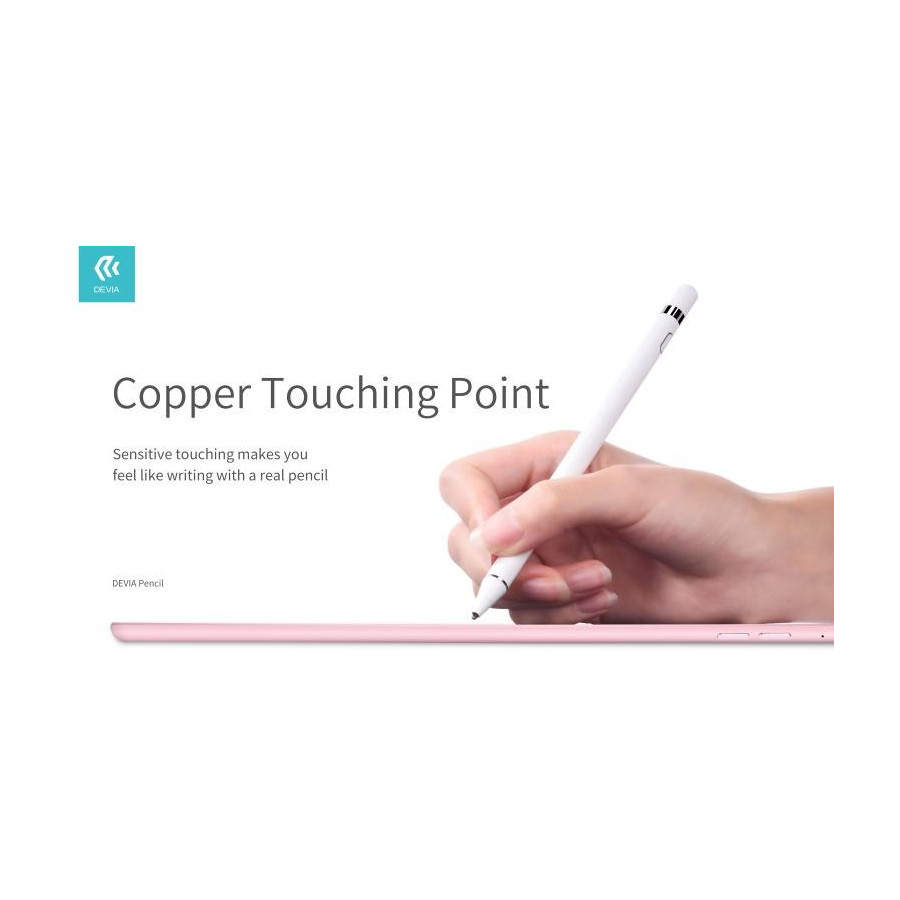 Penna Capacitiva Devia Pencil ceramica per Android Apple Mic