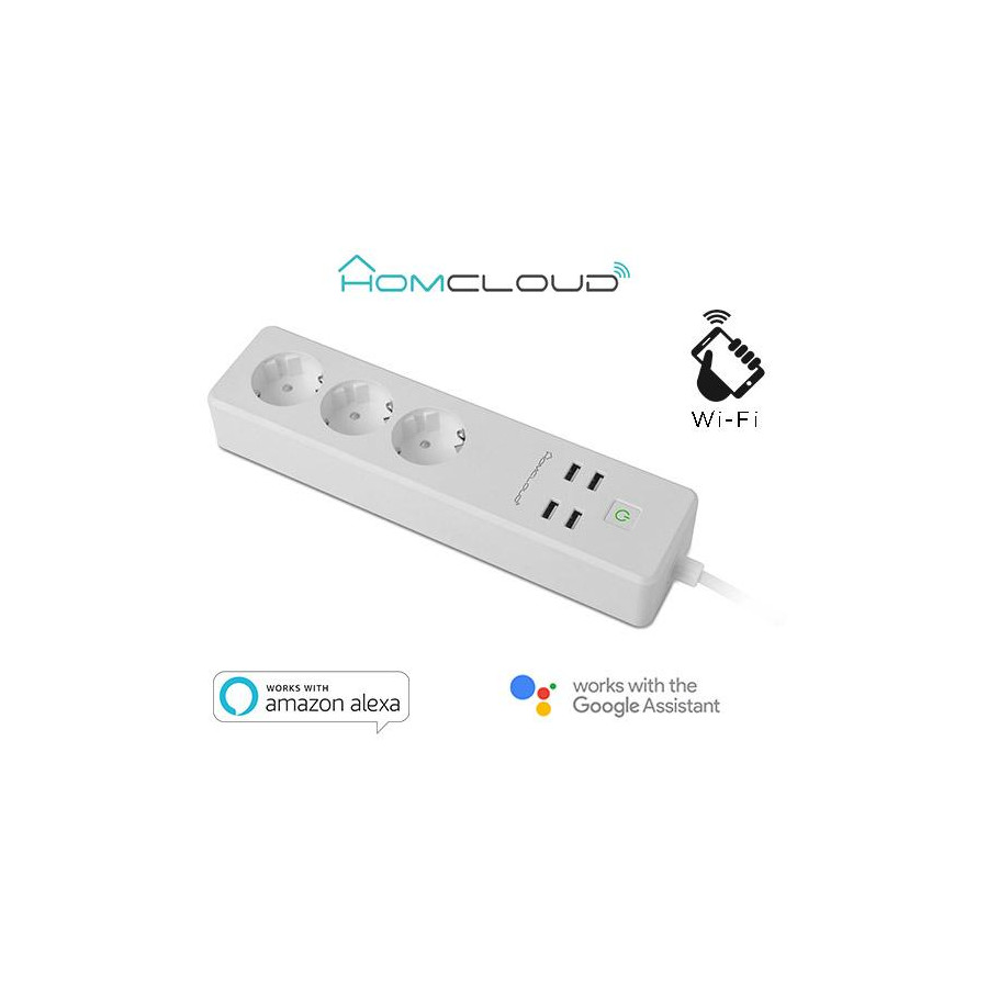 Multipresa Intelligente Wi-Fi 16A Schuko + USB