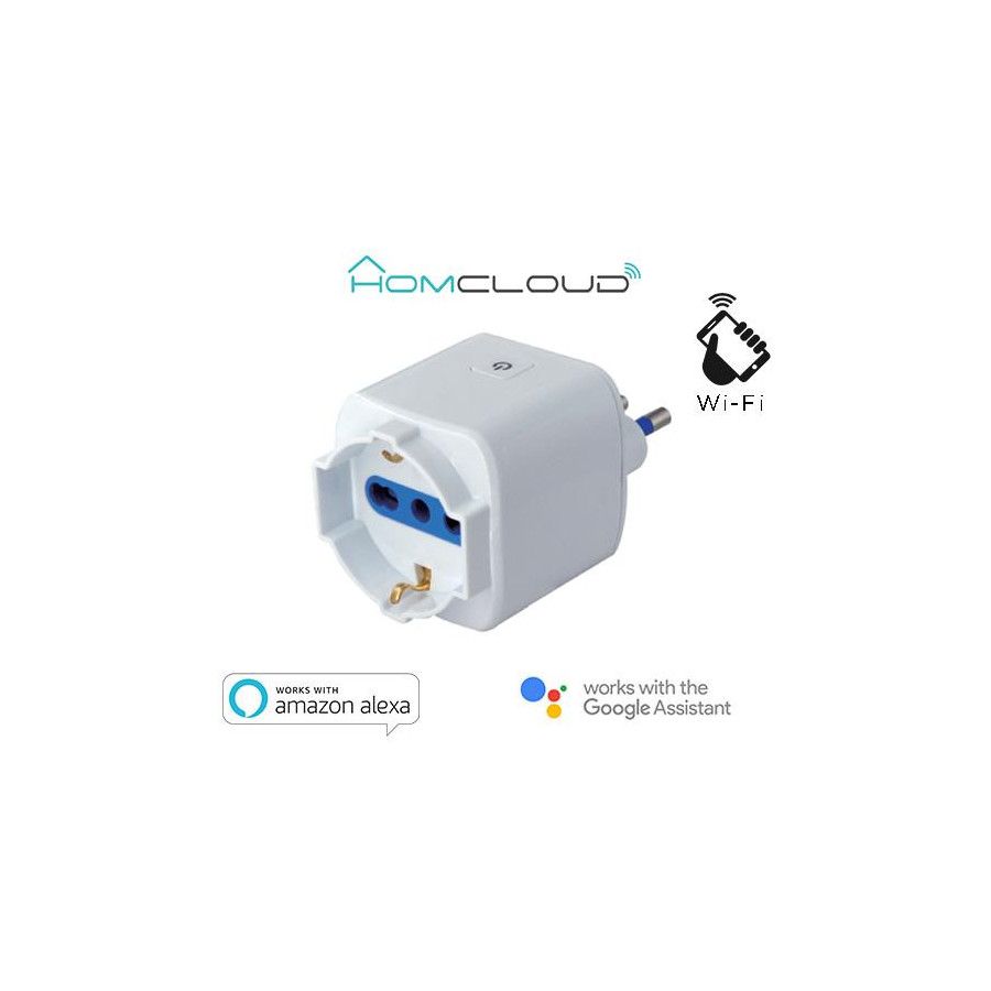 Presa Intelligente Wi-Fi 16A italiana bipasso-schuko