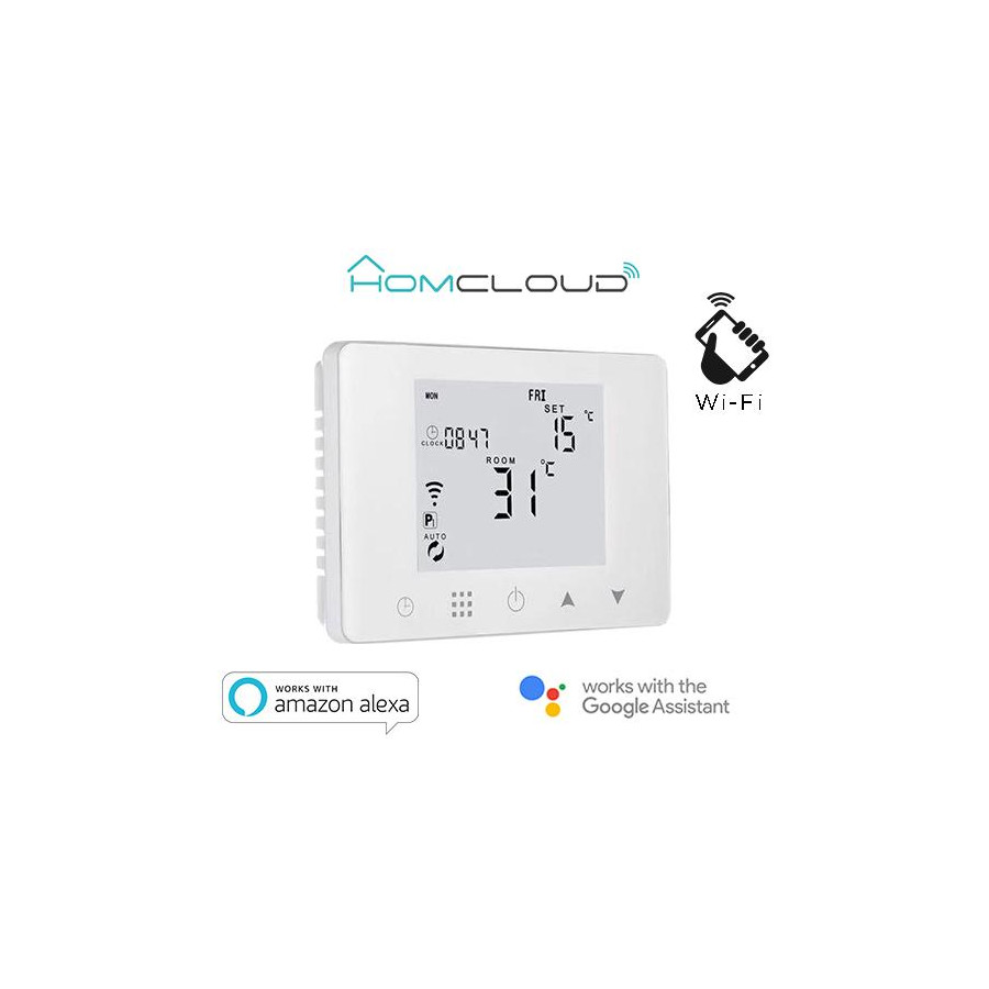 Cronotermostato digitale Homcloud wi-fi