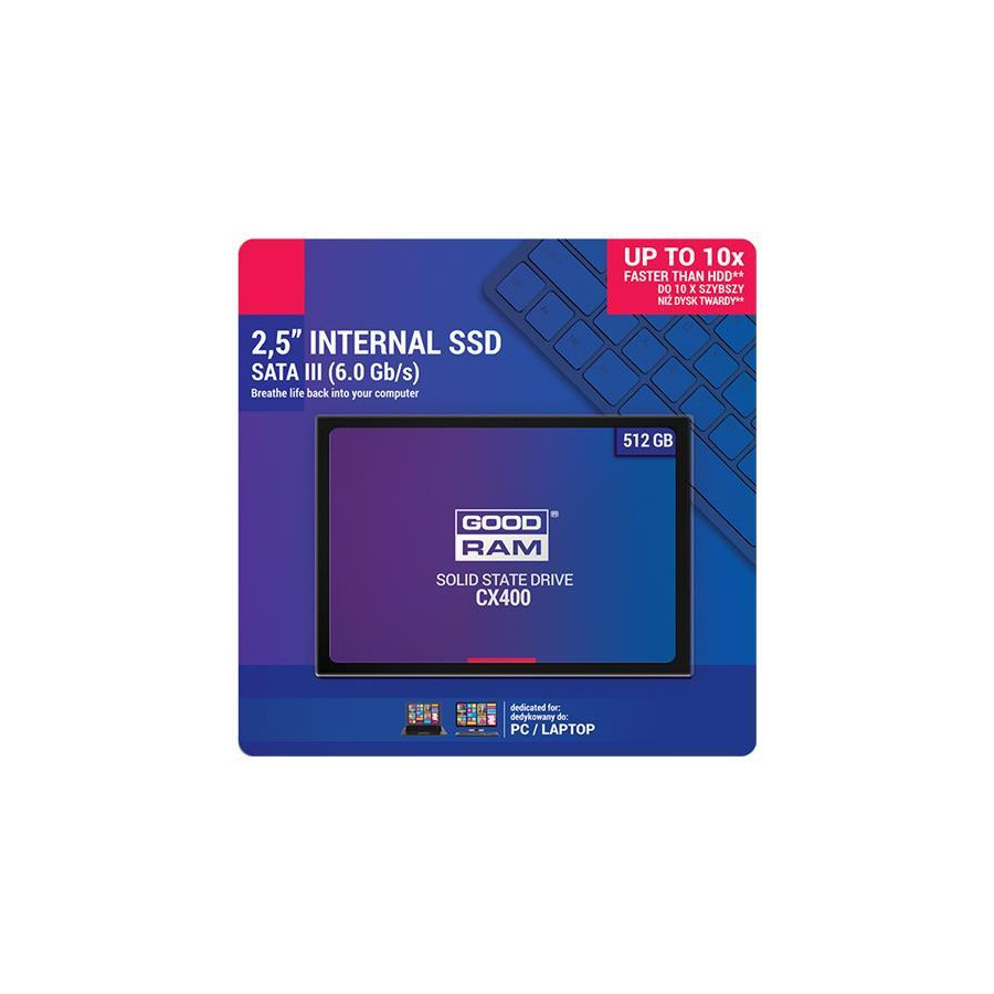 SSD GOODRAM CX400-G2 512GB SATA III 2,5 - retail box