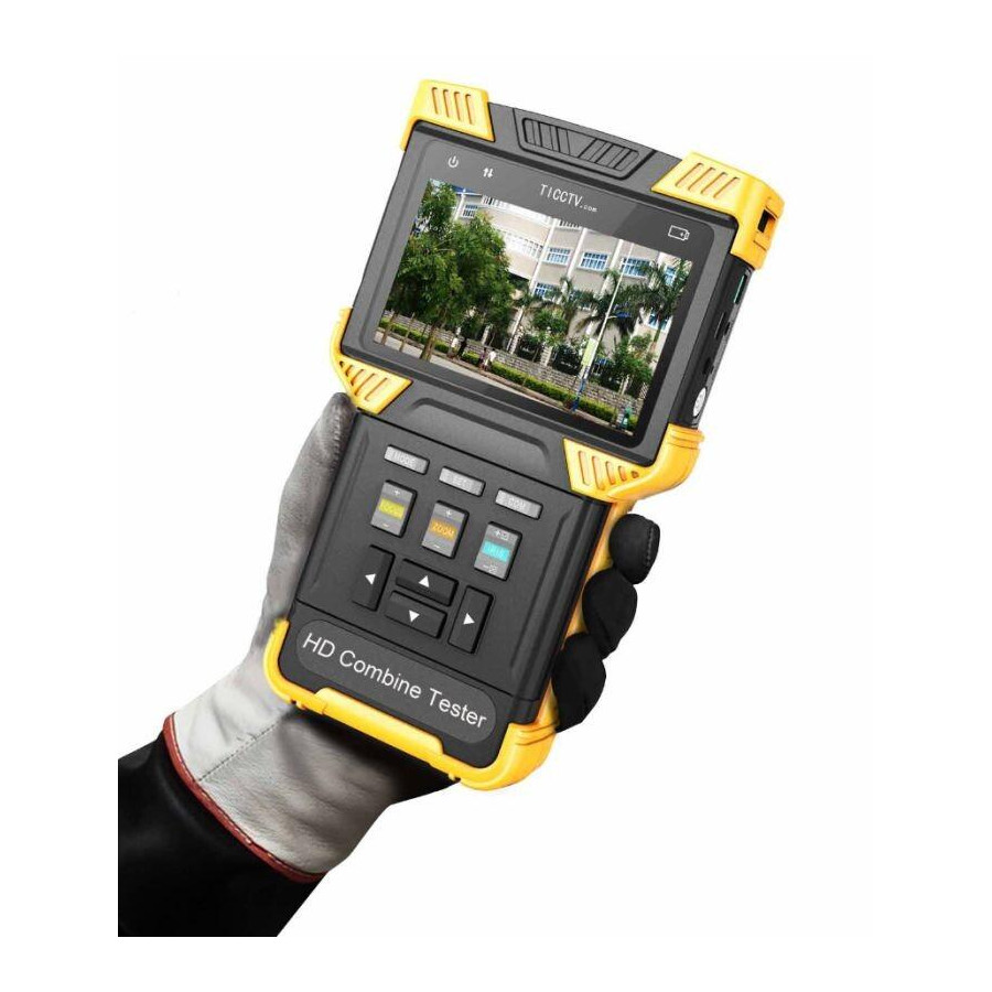 CCTV Tester IPC Onvif, 4,3'', 2 Porte LAN PoE 1 Gigabit