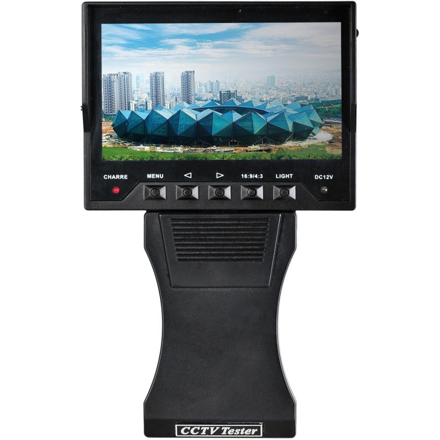 CCTV Tester AHD 1080p + Analogic, schermo 4,3 pollici