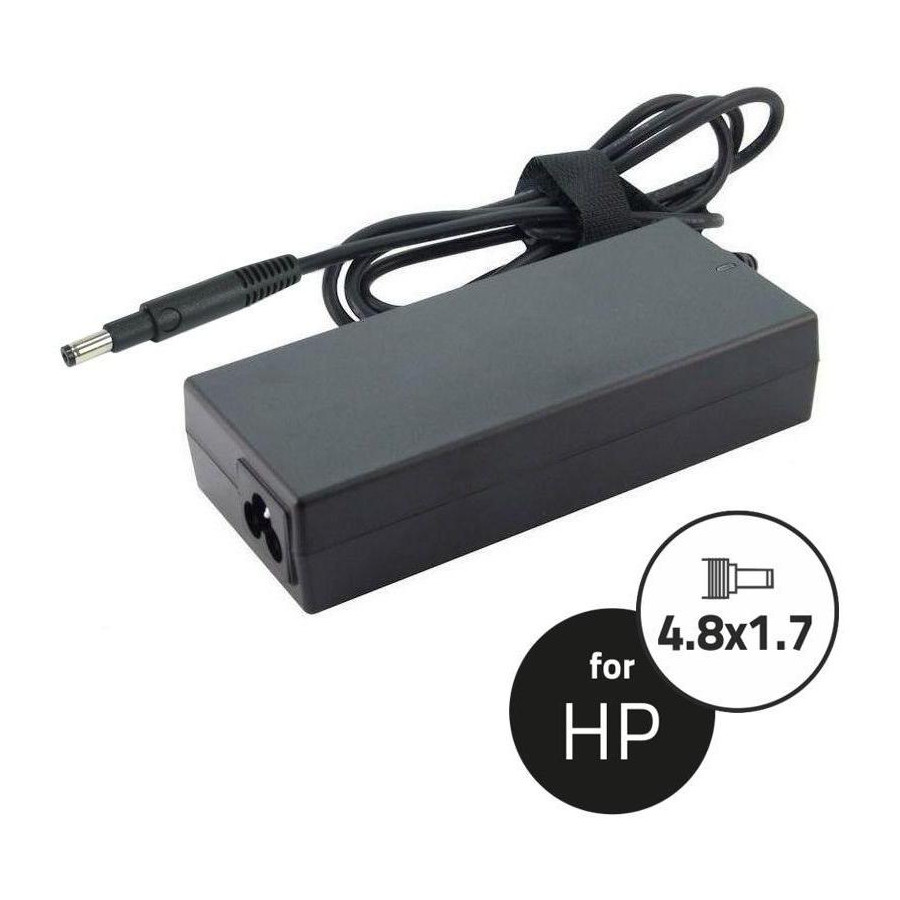 Alimentatore HP 19.5V 65W 3.33A 4.8x1.7 plastica sagomata