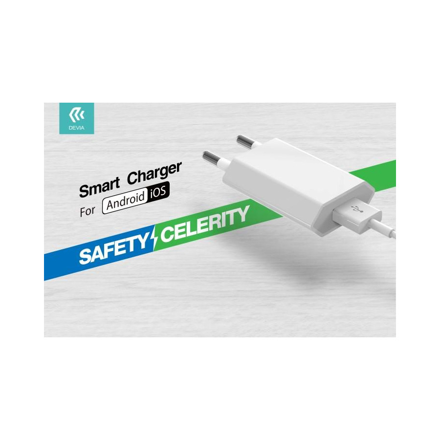 Carica Batterie USB 1 A. In 110/220 Volt Con Protezione