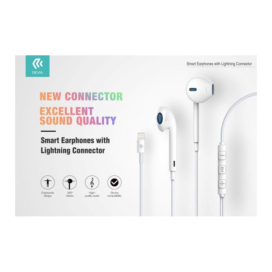 Auricolari per iPhone Lightning Bluetooth con controlli