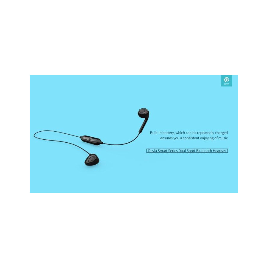 Auricolari V2 Bluetooth 5.0 ultra leggeri Neri