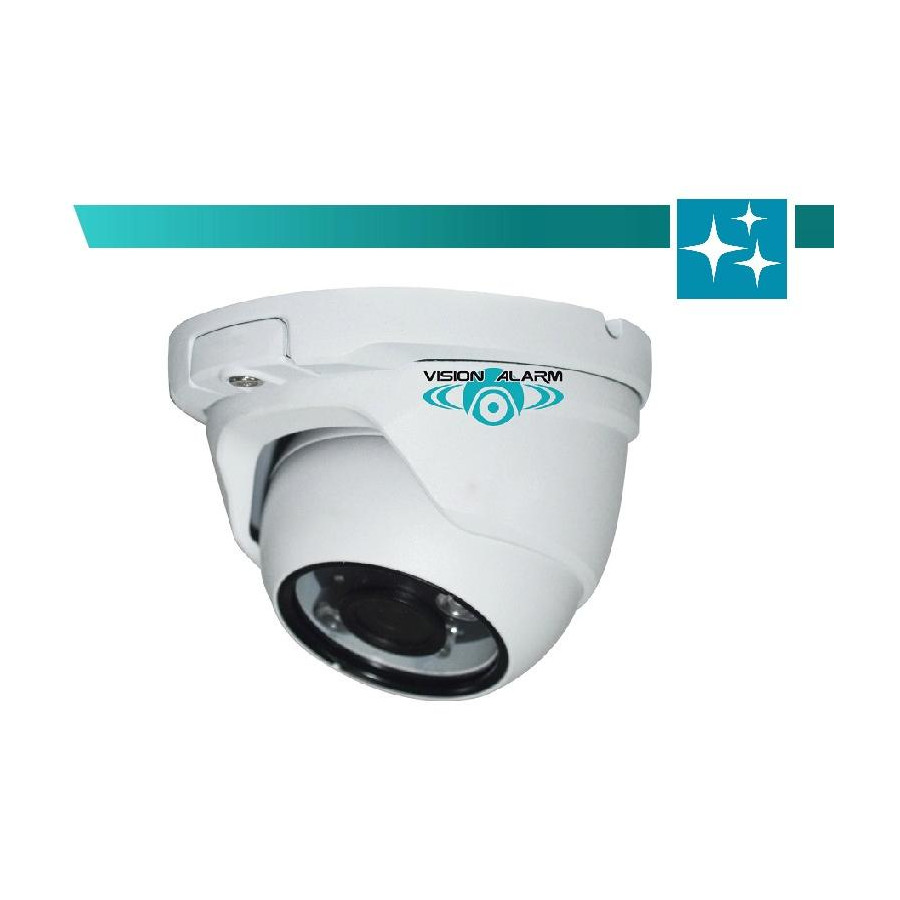 Telecamera 2MP  4 in 1 Vandal Proof Ottica 3.6mm STARLIGHT