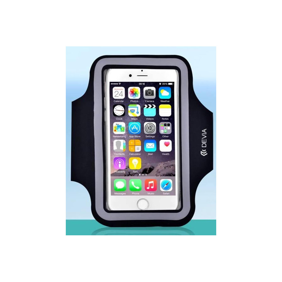 Supporto Universale a Fascia da Braccio per Smartphone Nera