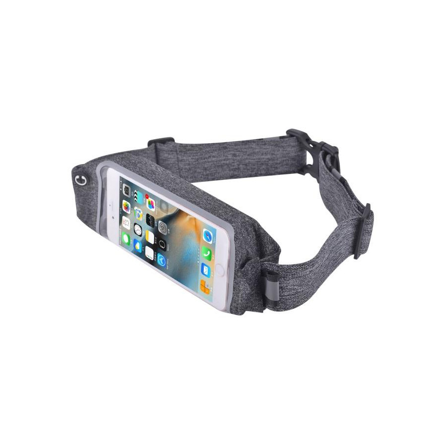 Marsupio Easygo in Lycra con Porta Smartphone Grigio