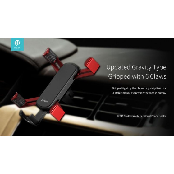 Supporto universale Smartphone a gravità da auto Spider