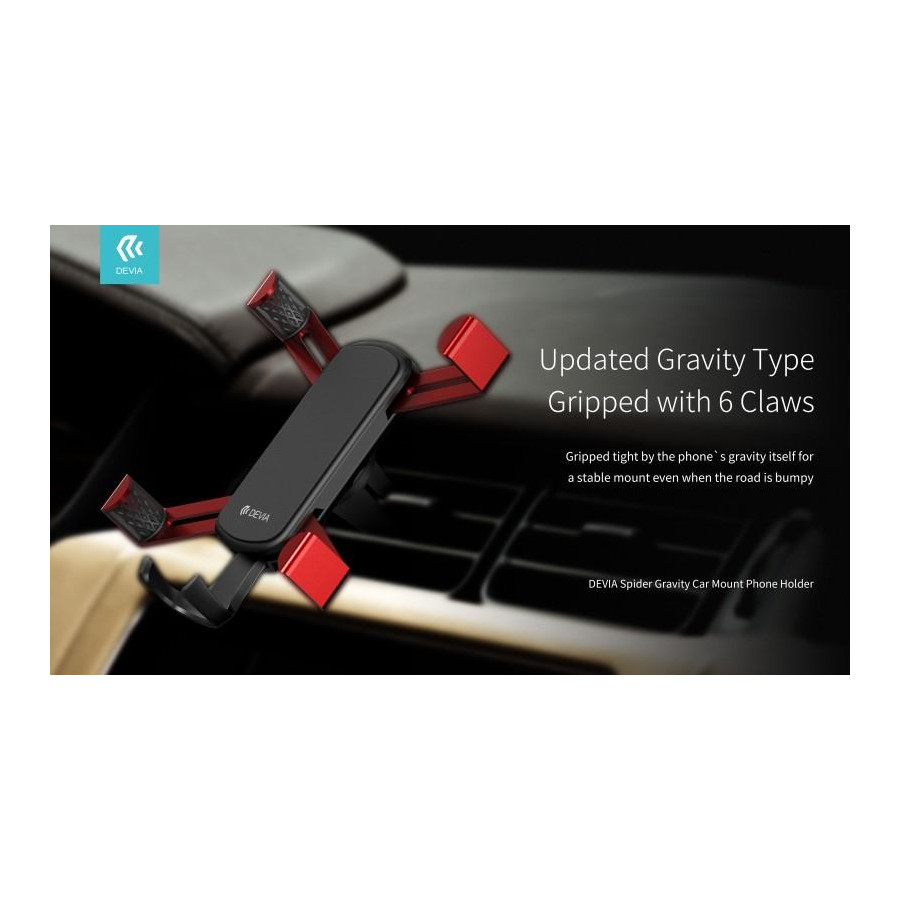 Supporto universale Smartphone a gravità da auto Spider