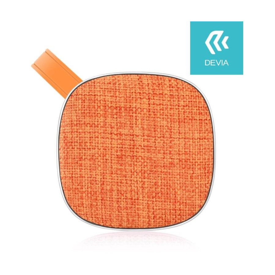 Altoparlante Bluetooth in tessuto serie Cinya Arancio