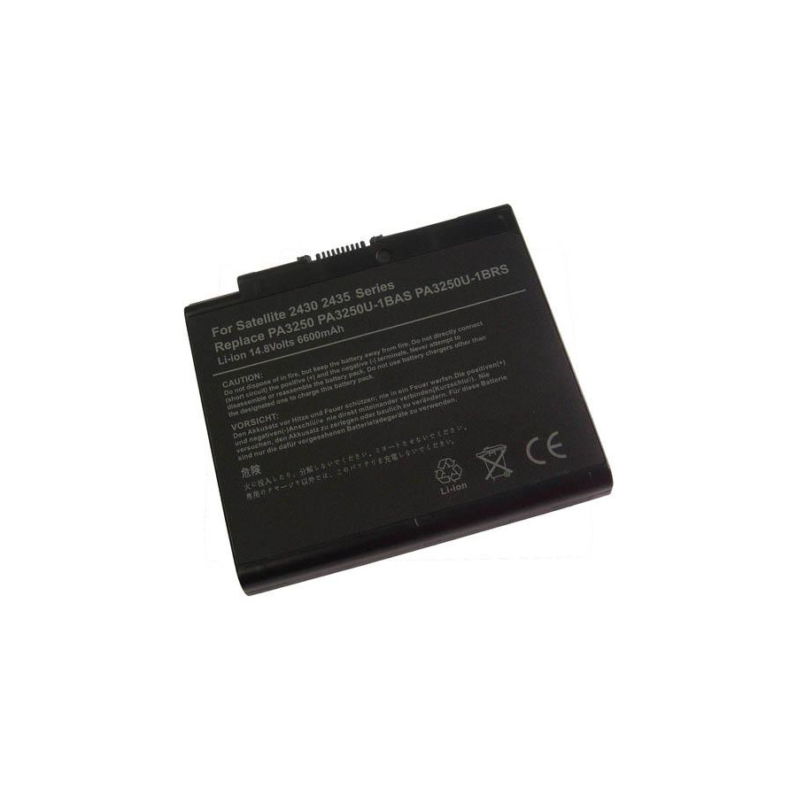 Batteria Toshiba Satellite 2430 2435 A30 A35 S2430 -6600 mAh