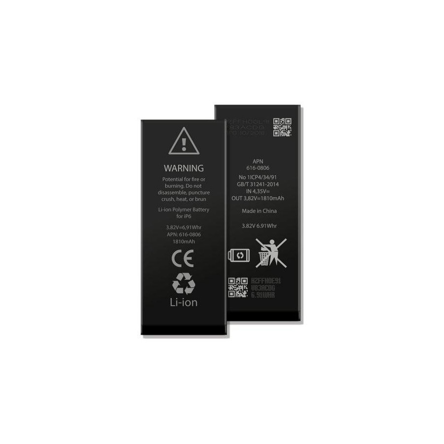 Batteria per iPhone 6, 1810mAh