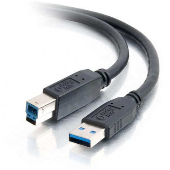 Cavo USB 3.0 1m A-Male to B-Male (Black)