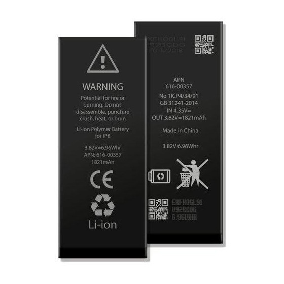 Batteria per iPhone 8, 1821mAh