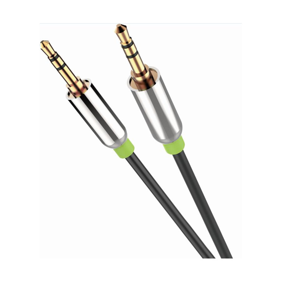 Cavo Audio Jack iPure Alta Qualità 1 Metro Placcato in Oro