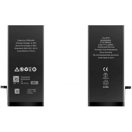 Batteria per iPhone 7 PLUS, 3270mAh, High Capacity