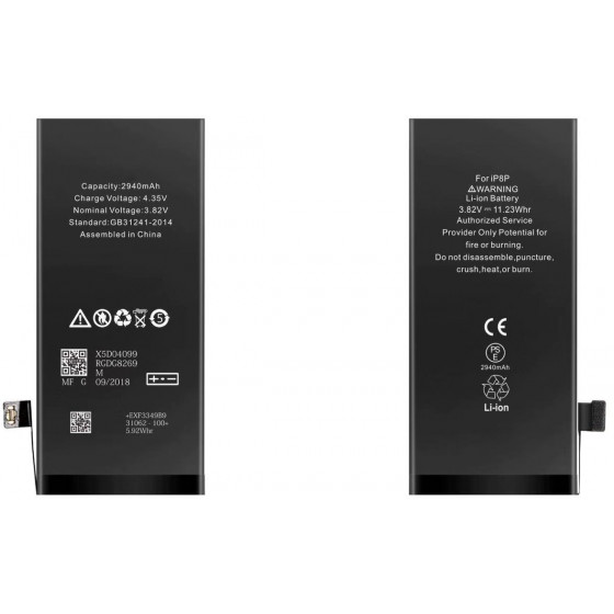 Batteria per iPhone 8 PLUS, 2990mAh, High Capacity