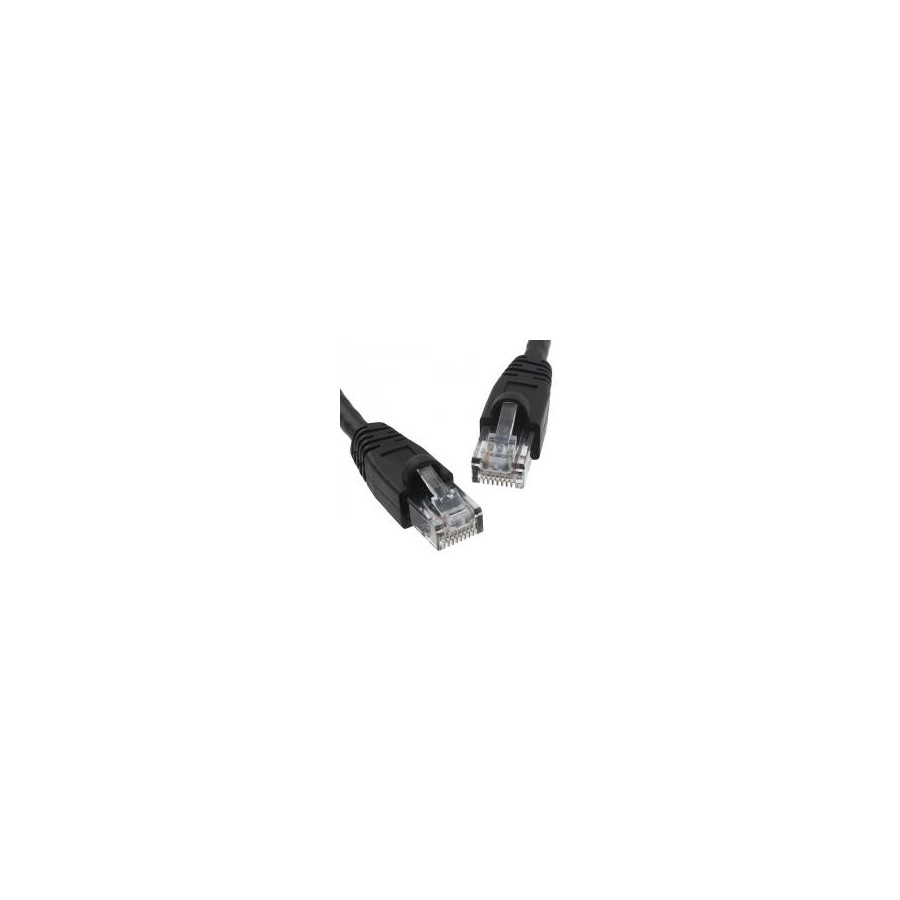 Cavo Cat5e F/UTP 2m nero RJ45/RJ45