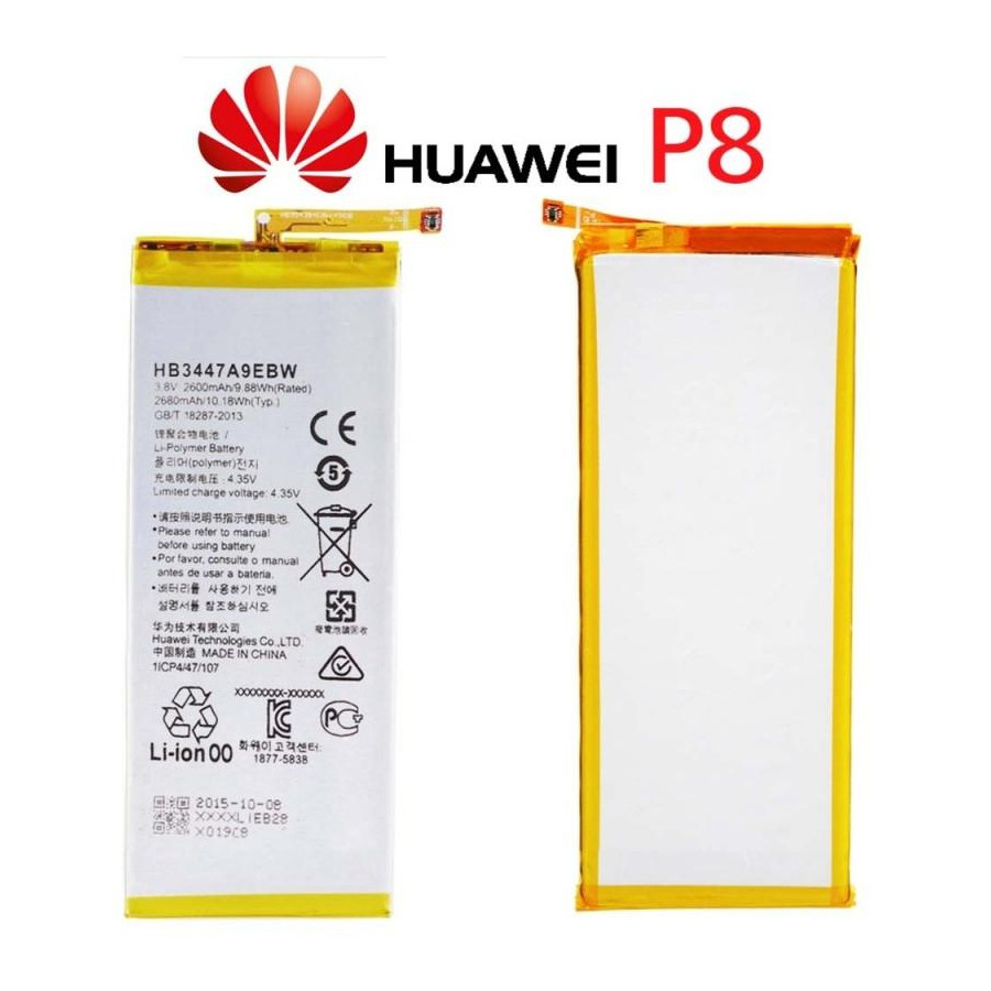 Huawei Batteria Originale HB3447A9EBW per P8